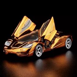 Hot Wheels RLC Red Line Club Exclusive McLaren F1 Spectraflame Orange