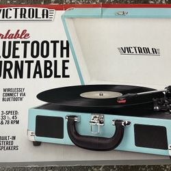 Unused Victrola Portable Bluetooth Turntable