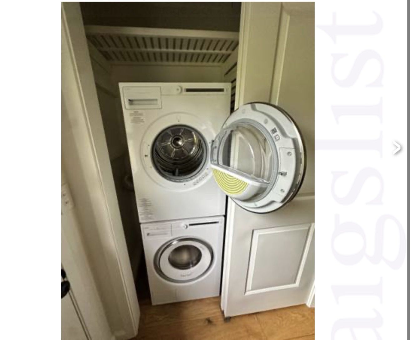 Like New Asko Stackable Washer and Dryer