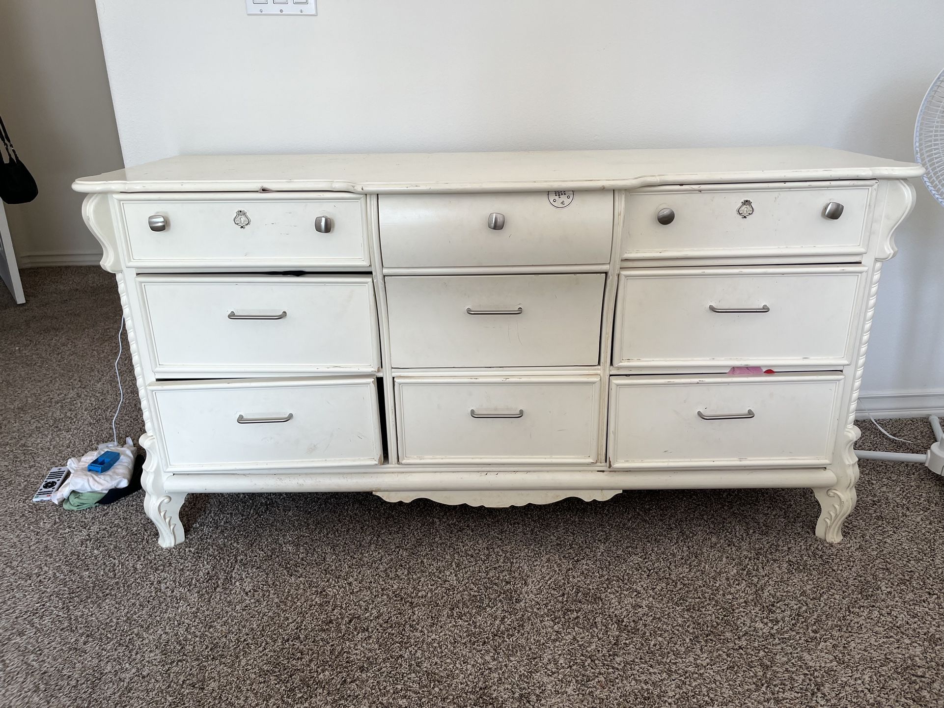 White Dresser
