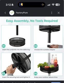 Umbrella tray