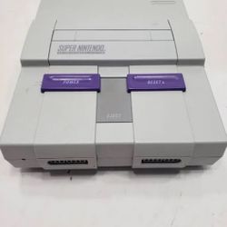 Original  Super Nintendo With 15+ Games And  2 Controller 