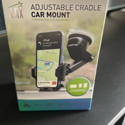 Brand New -- Adjustable cradle car mount
