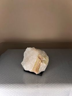 bz#373 Green Tourmaline in Quartz Sao Jose de Safira Minas Gerais Brazil 177g