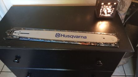 20 inch Husqvarna chainsaw bar and chain