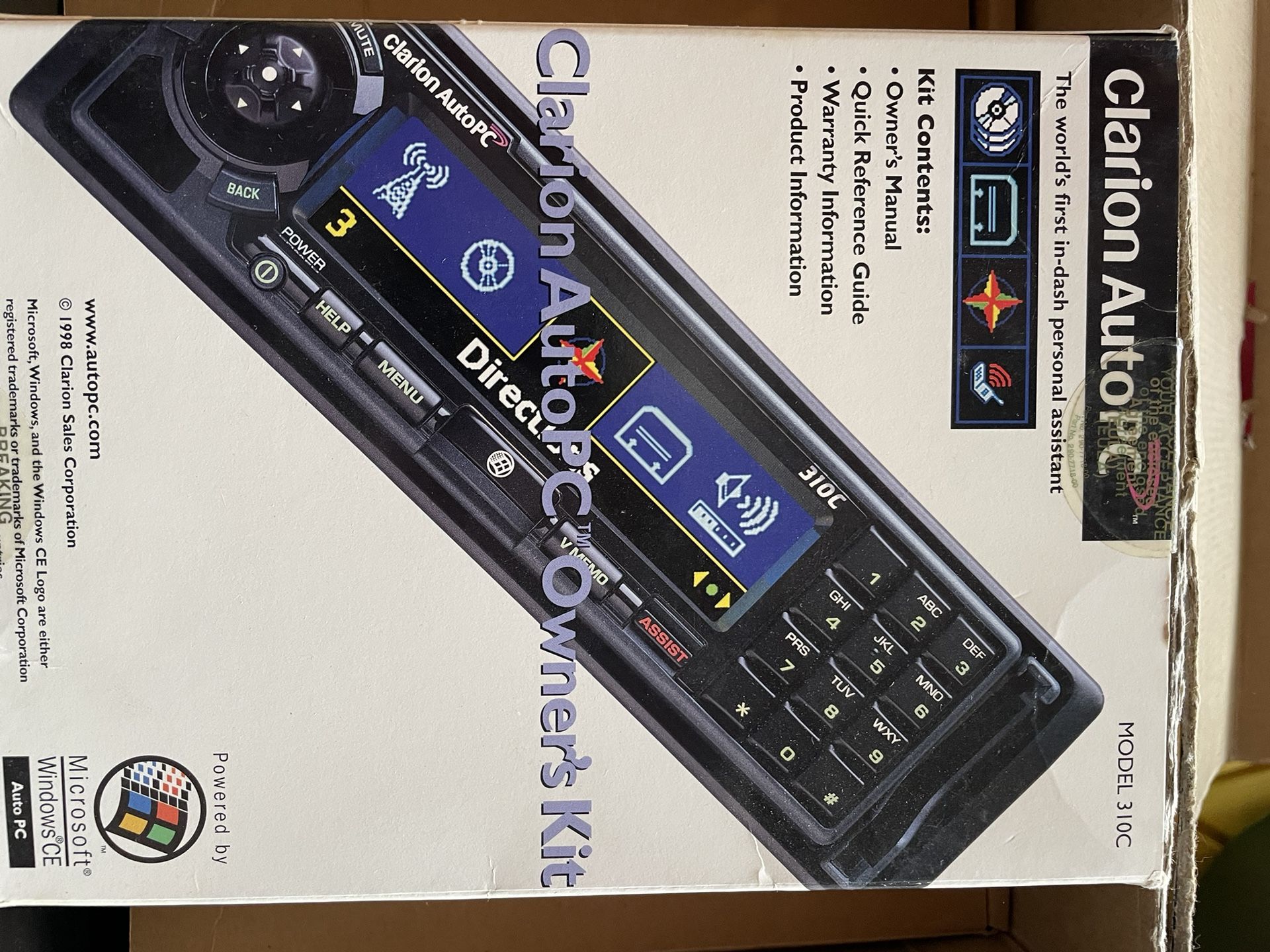 Rare AutoPC 310C Car Stero