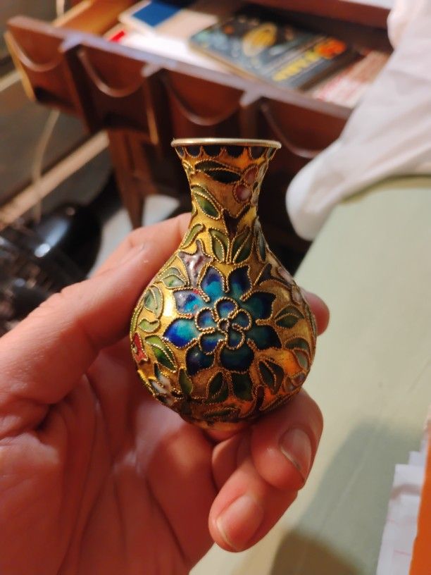 Vintage Original Chinese Cloisonne Mini