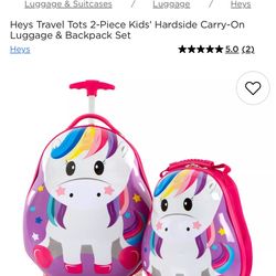 Toddler/kid luggage set