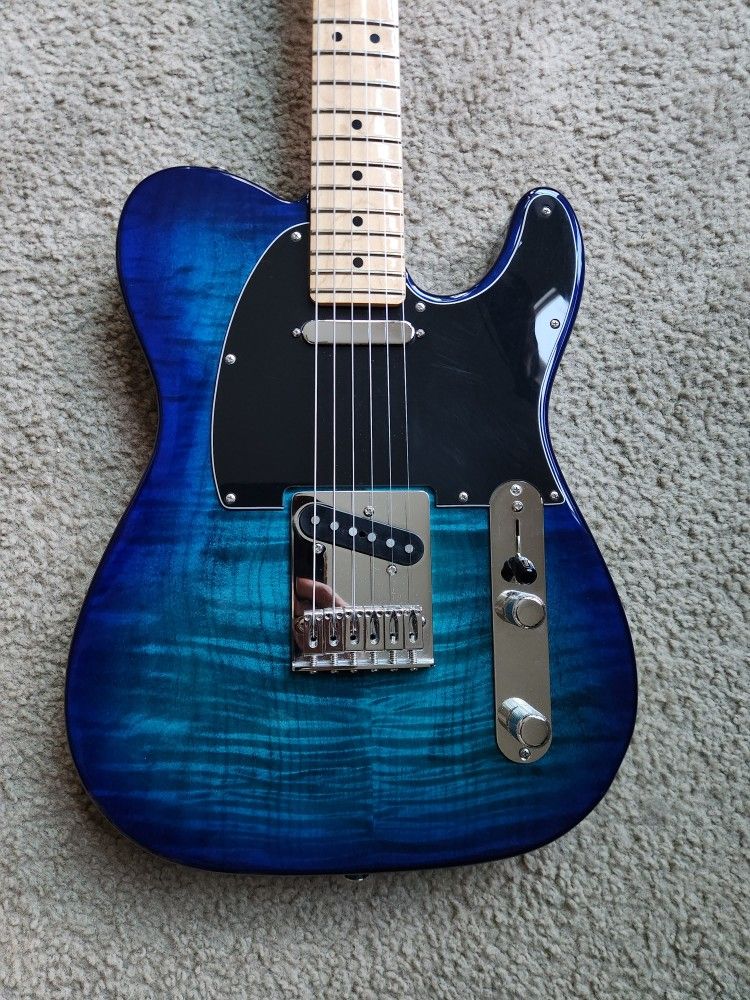 Fender Telecaster Player Plus Top - Blue Burst Guitar