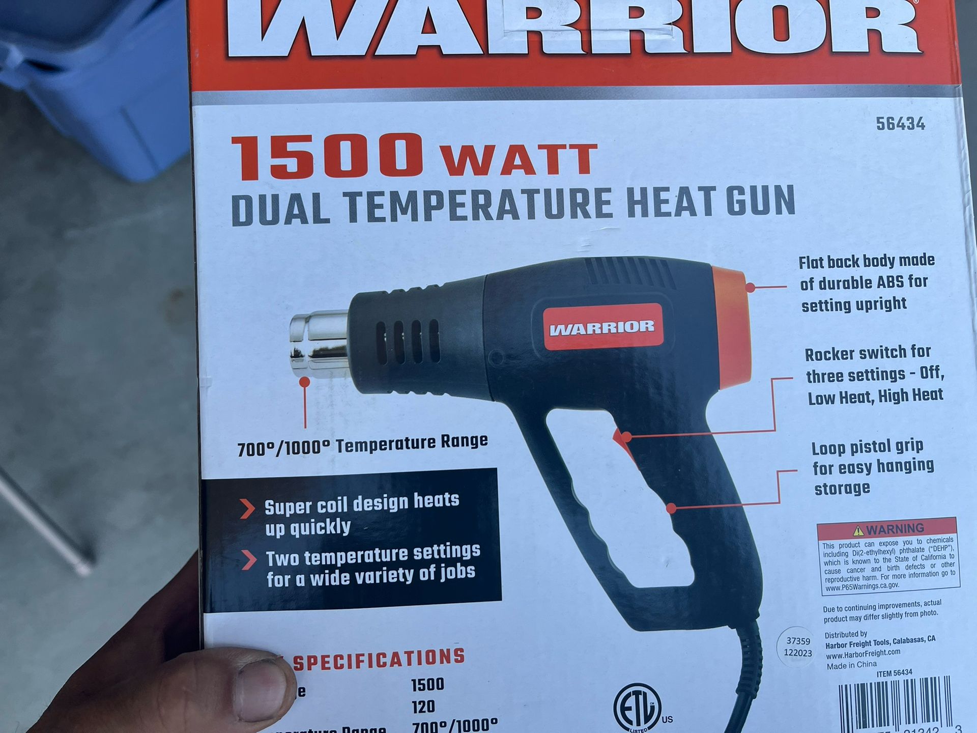 New Unopened Heat Gun