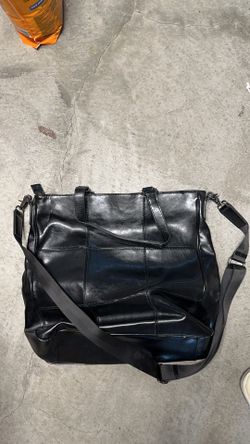 Black Leather Bag
