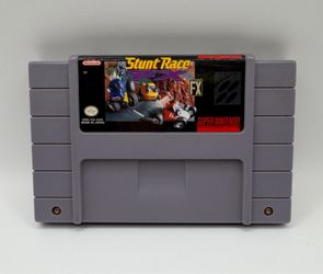 Stunt Race FX (Super Nintendo Entertainment System SNES) Authentic Tested