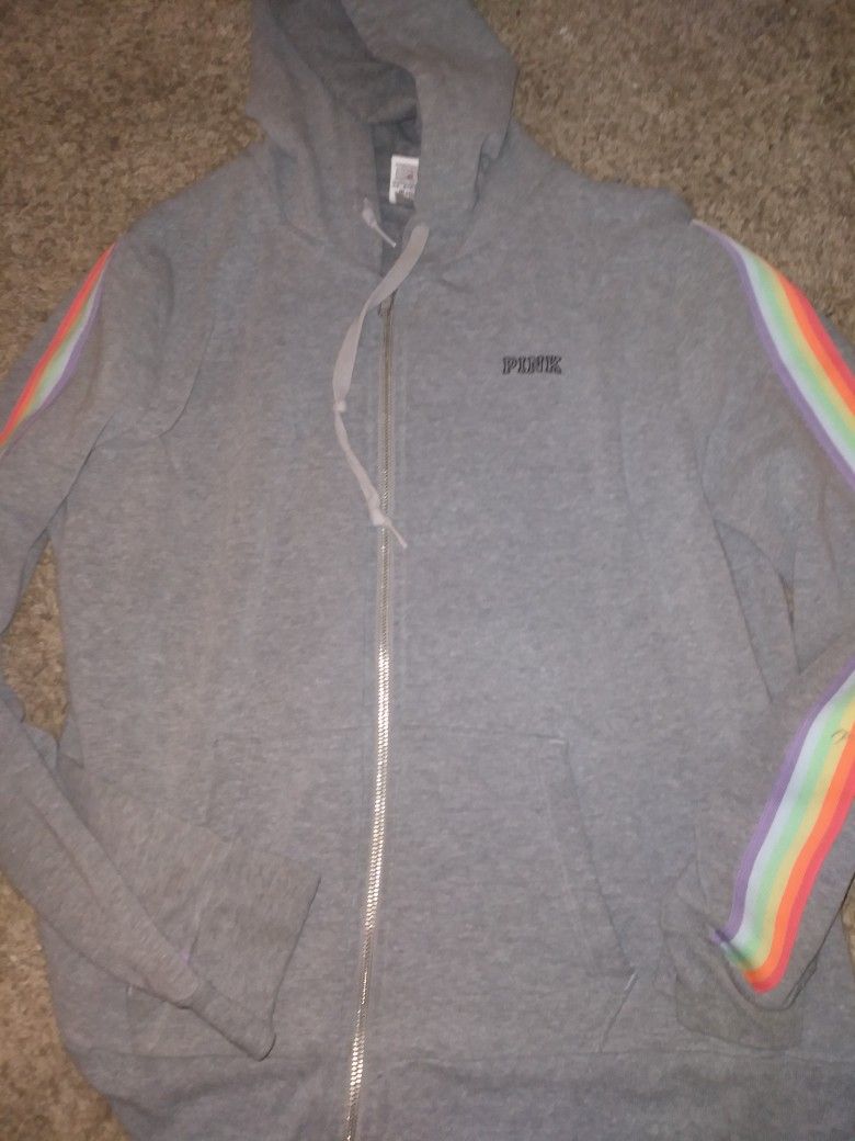 Victoria Secret Pink Hoodie Size Large