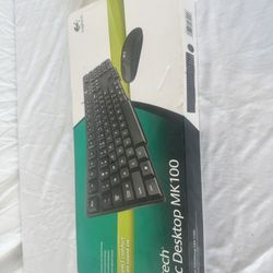 Classic Desktop MK100 Keyboard and Mouse Set