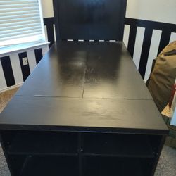 Custom Twin Bed And Matching Desk