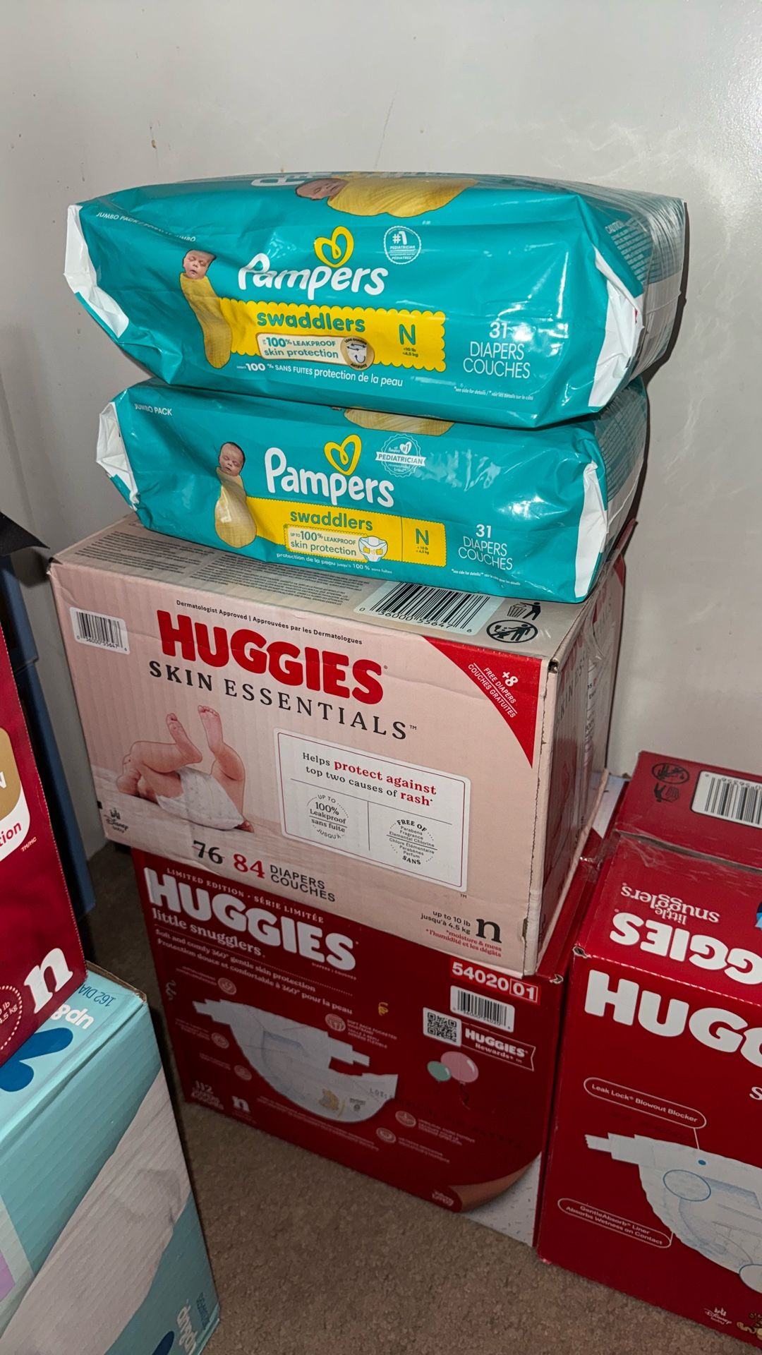 NEWBORN DIAPERS