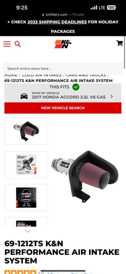 13-17 Honda Accord intake