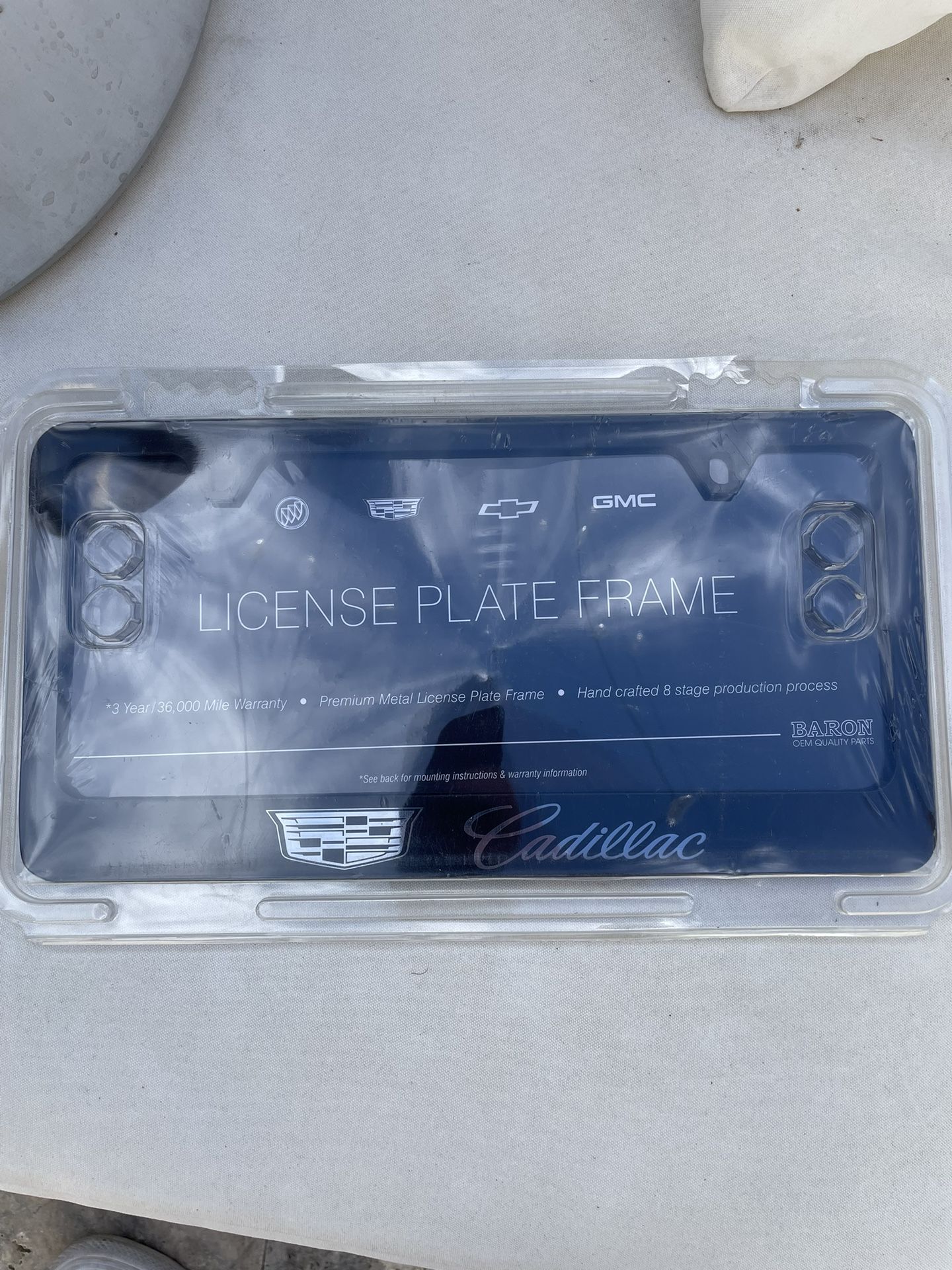 Cadillac License Plate Frame Holder