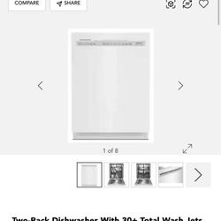 Kitchenaid white brand new in box dishwasher