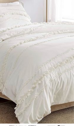 Duvet cover (Queen white)