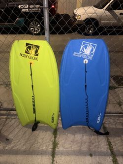 Set of 2 Body Glove Rush 42.5" Bodyboards – Blue & Yellow