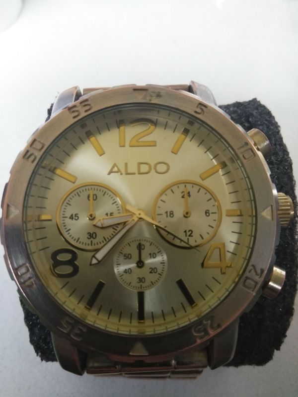 Aldo Men�s Watch Gold for Sale in Scottsdale, AZ OfferUp