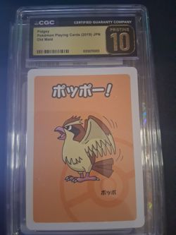 Pidgey old maid graded 10