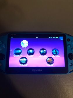 Modded blue ps vita slim