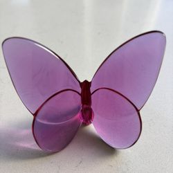 Baccarat Lucky Butterfly Peony