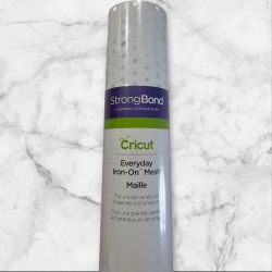 Cricut - Iron On Mesh - White Hearts
