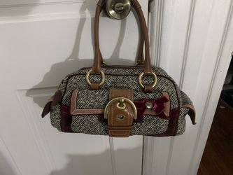 VINTAGE COACH HAND BAG
