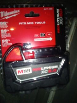Milwaukee battery lithium  5.0