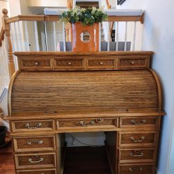 Antique rolltop desk