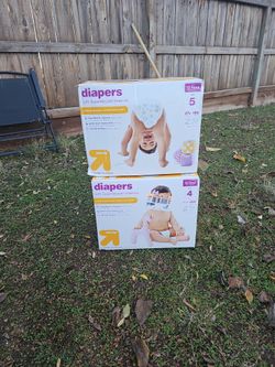 Size 4 & 5 Diapers