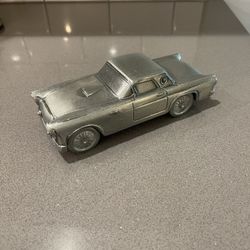 Vintage All Steel 1955 Ford Thunderbird Coin Bank Made By Banthrico In 1974