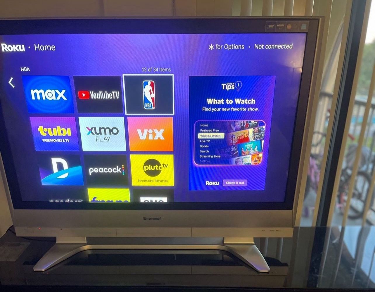 42”Panasonic High Definition Tv
