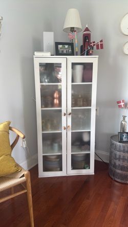 White Stand Alone Cabinet