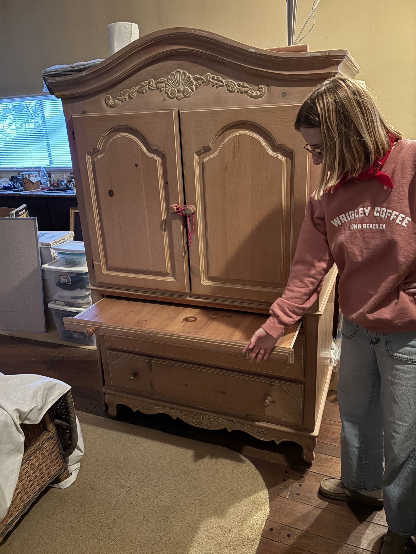 Wooden Cabinet/Armoire Closet