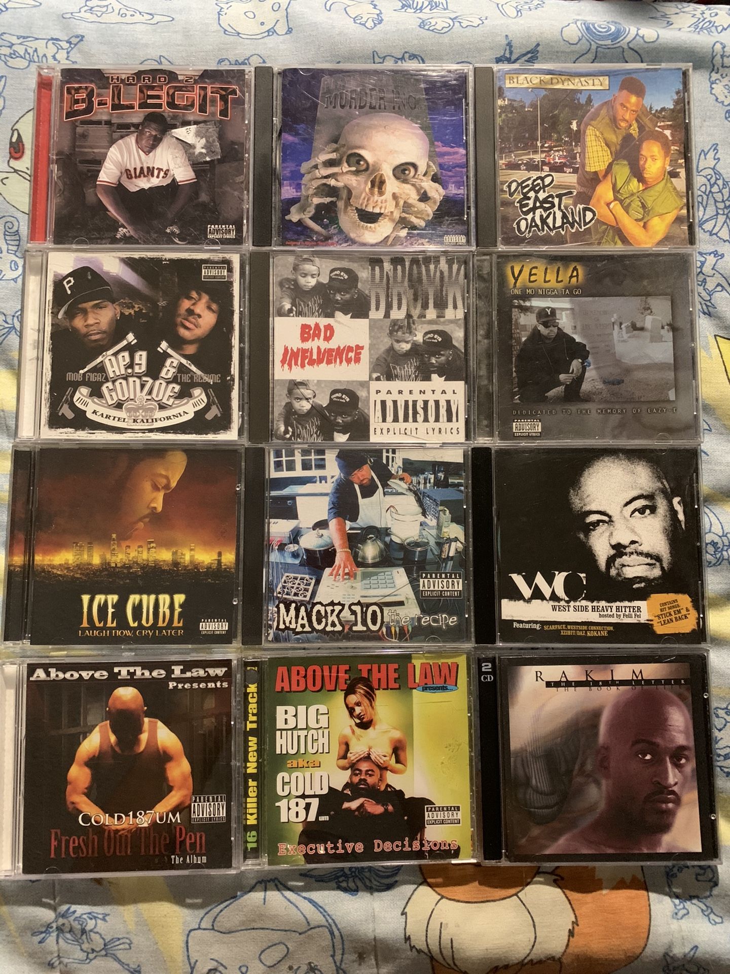 Rap hip hop gangsta rap g funk rnb music cd for Sale in Santa Ana
