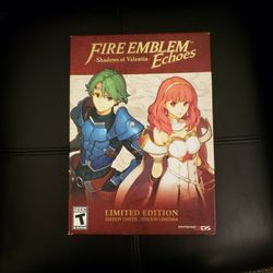 Fire Emblem Echoes Limited Edition New Factory Sealed