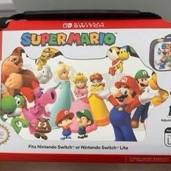 New Nintendo Switch Game Traveler Deluxe Travel Case - Super Mario