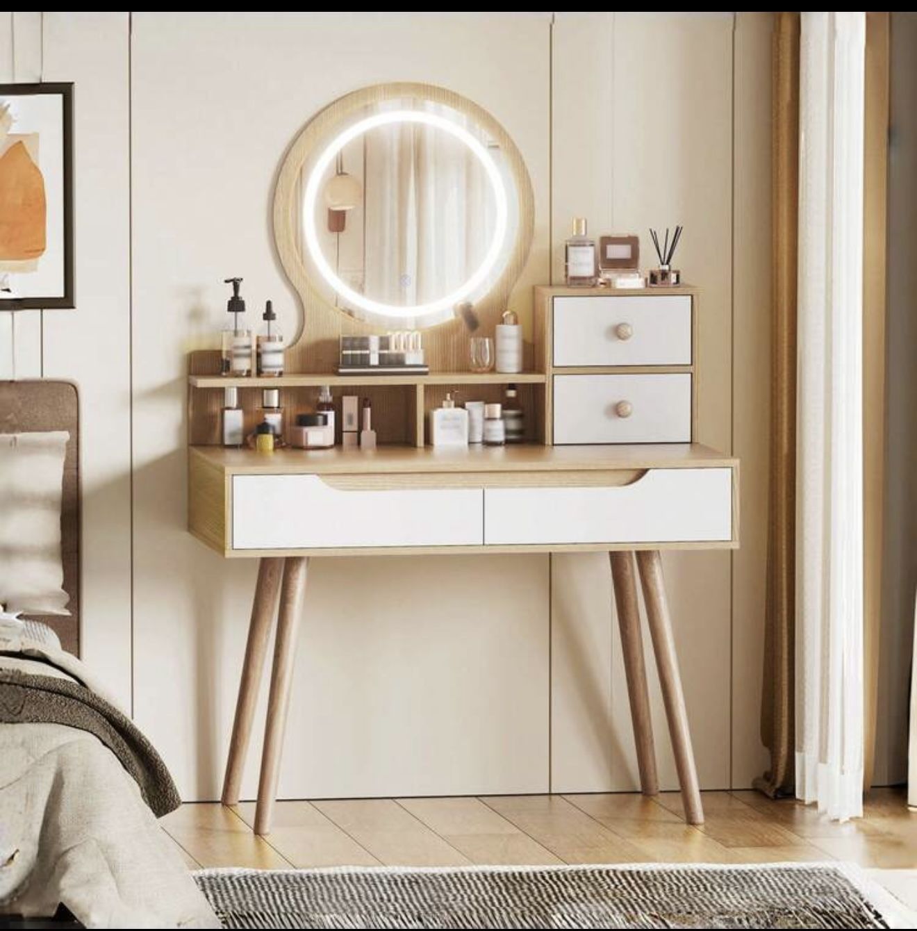 Vanity With Mirror