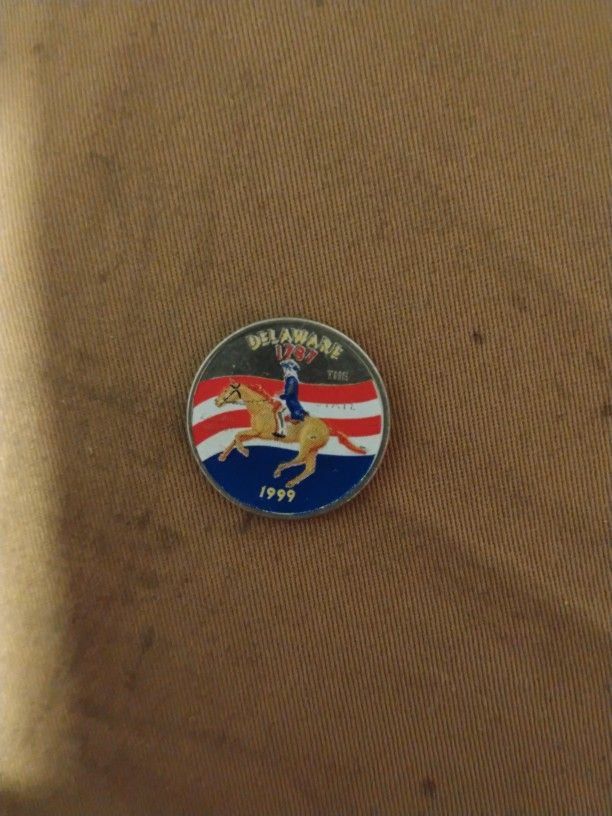 1999 Colorized State Quarter