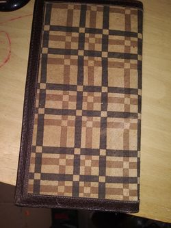 Lama calf wallet id holder