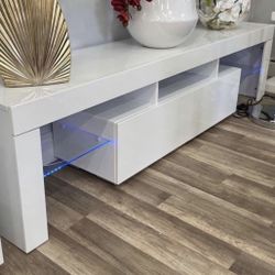 New White Tv Stand 