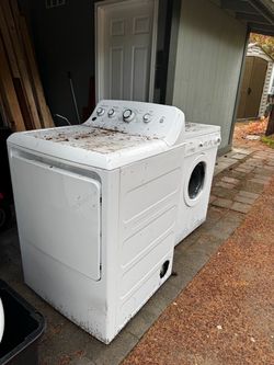 Washer and dryer