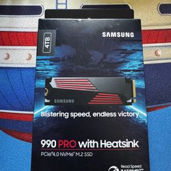 Samsung 990 Pro SSD with Heatsink (NEED GONE)