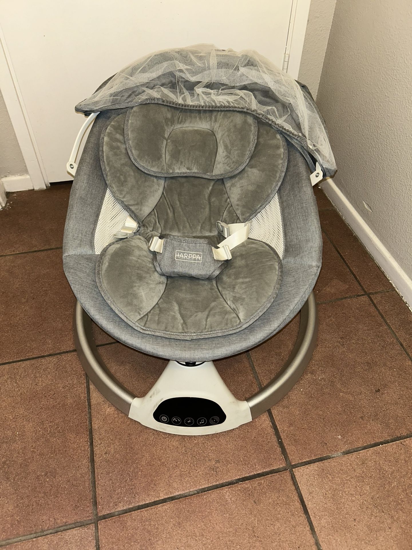 Electric Baby Swing with Bluetooth 