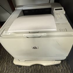 HP Black/White Printer With Stand