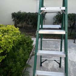 Werner 6’ Step Ladder & Werner 48” Scaffolding. 